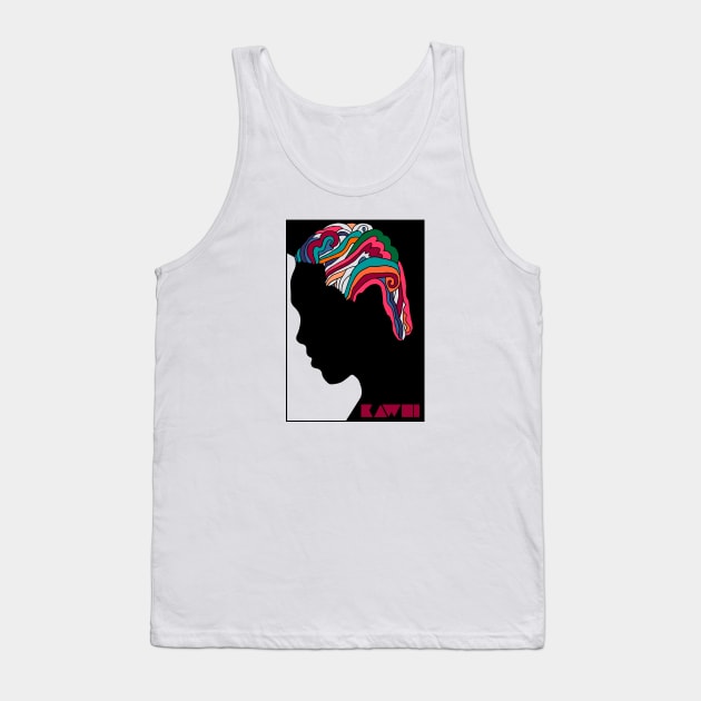 Kawhi Goes Electric Tank Top by calebjsaenz